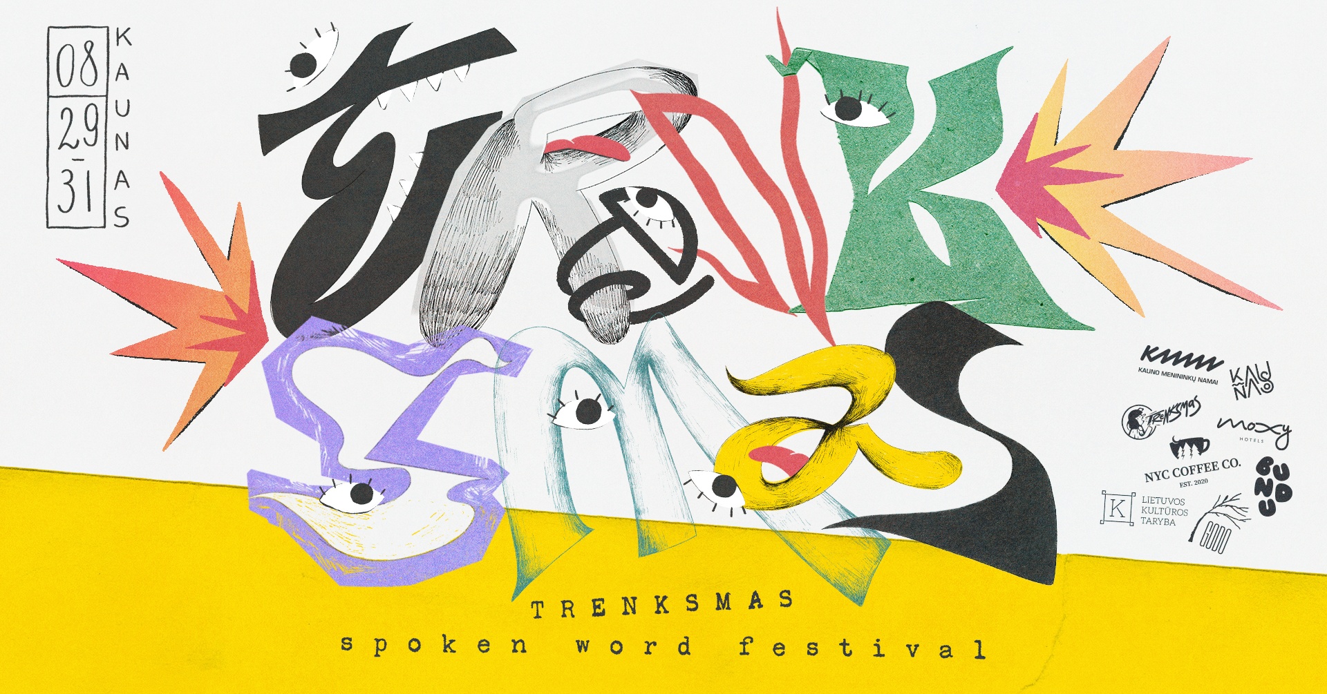 TRENKSMAS | Spoken word festivalis | Kauno menininkų namai