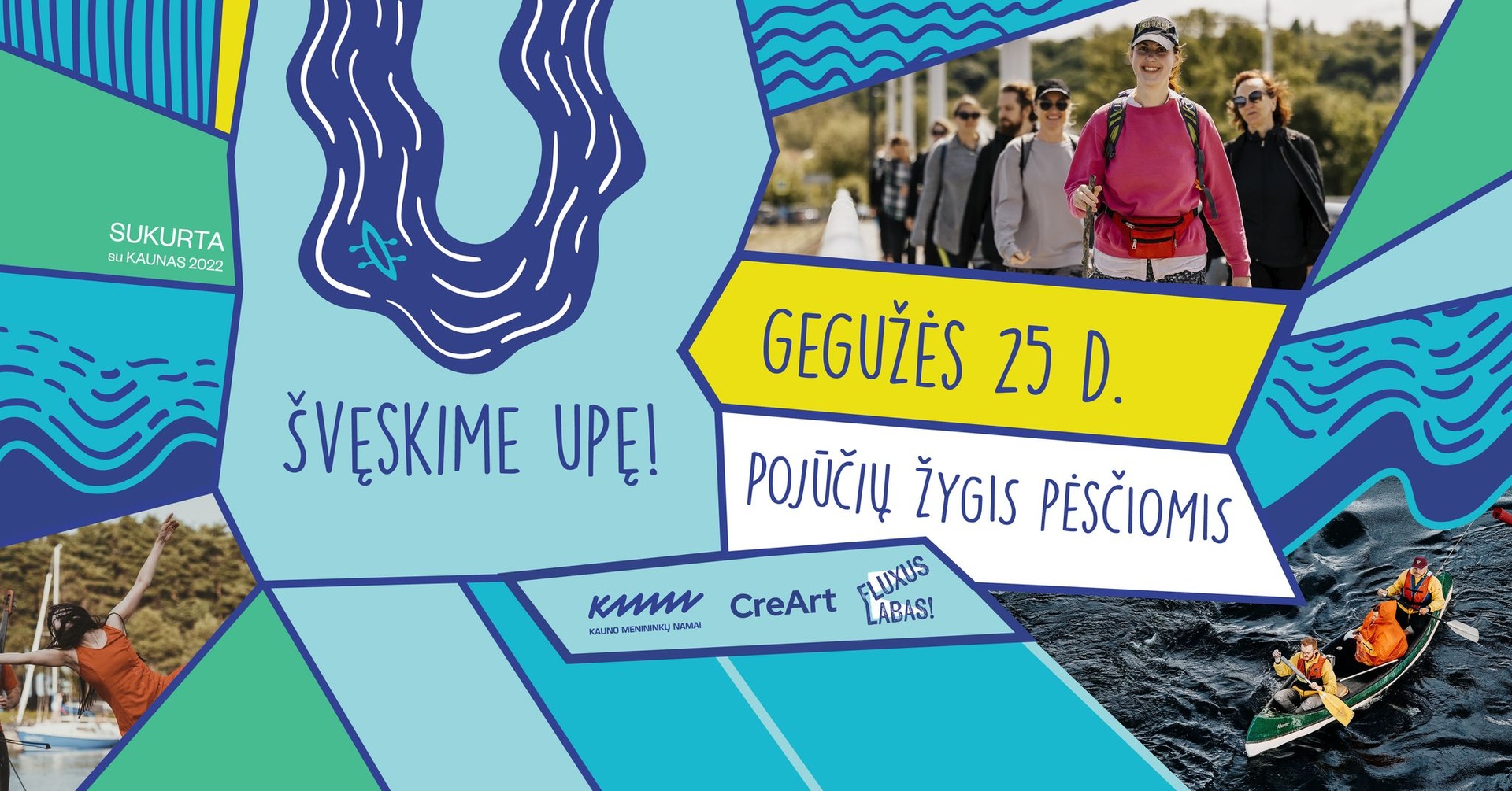 ŠVĘSKIME UPĘ! | Pojūčių žygis pėsčiomis